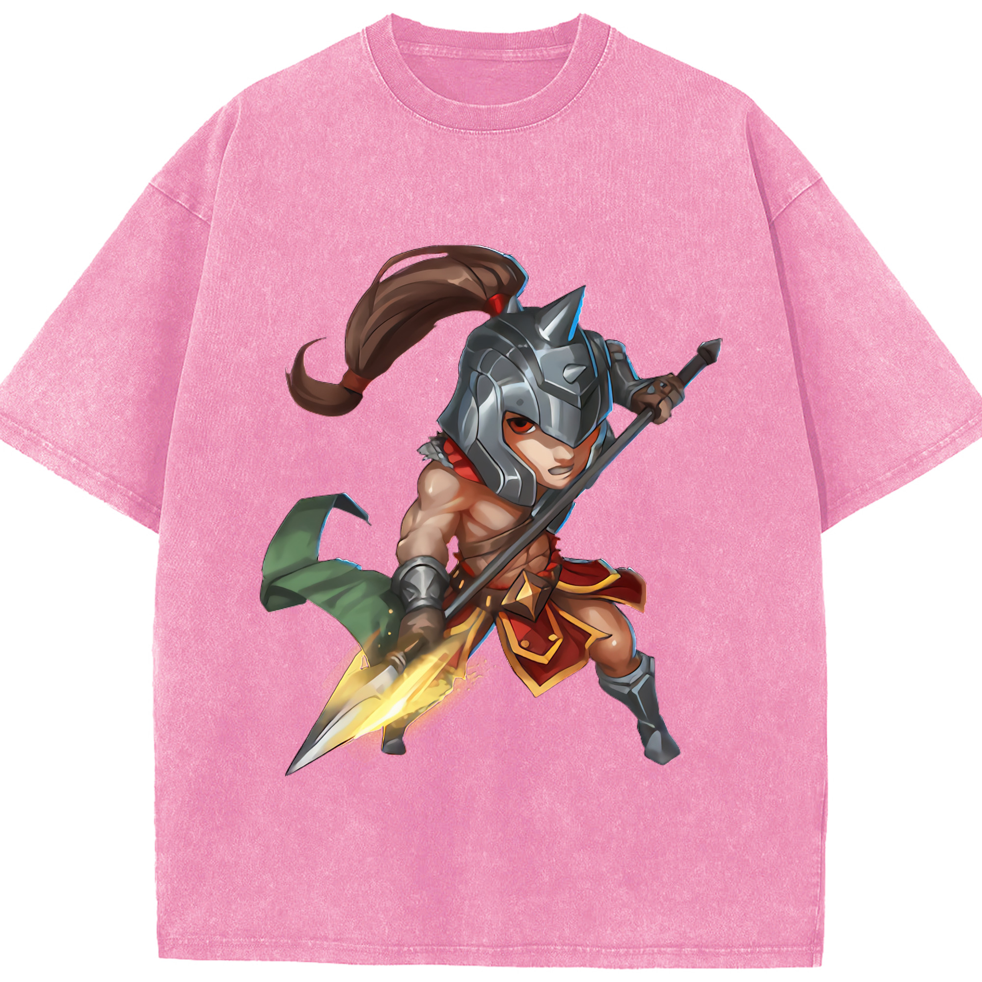 リーグ・オブ・レジェンド League of Legends LOL 綿100% ヴィンテージ風 半袖Tシャツ（フロントプリント）